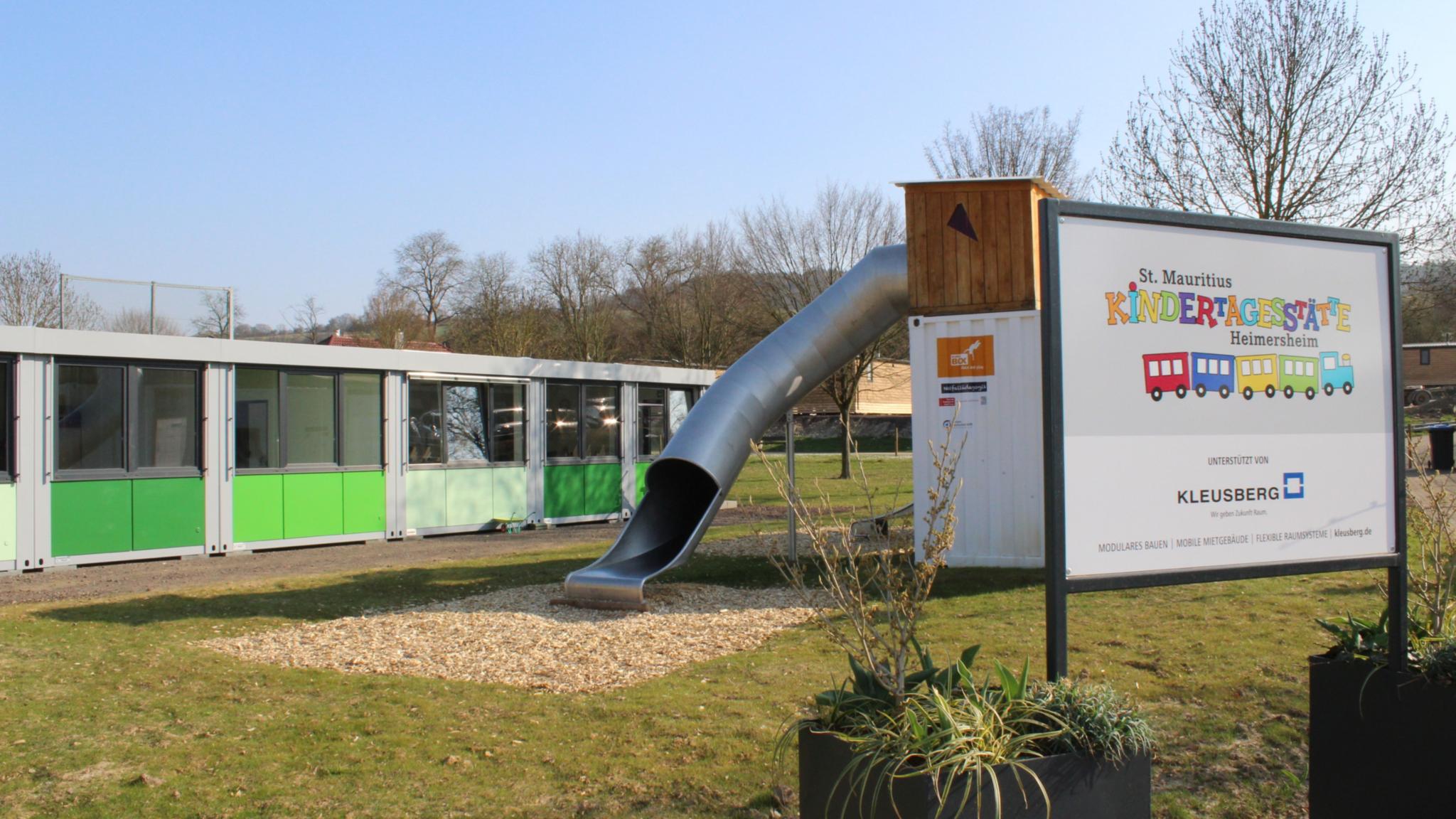 Das Provisorium der katholischen Kita Heimersheim